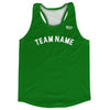 Custom Arched With White Text Running Racerback Singlet by Tribe Lacrosse