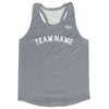 Custom Arched With White Text Running Racerback Singlet by Tribe Lacrosse