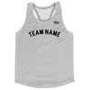 Custom Arched With Black Text Running Racerback Singlet by Tribe Lacrosse