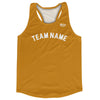 Custom Arched With White Text Running Racerback Singlet by Tribe Lacrosse