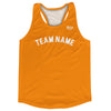 Custom Arched With White Text Running Racerback Singlet by Tribe Lacrosse