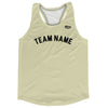 Custom Arched With Black Text Running Racerback Singlet by Tribe Lacrosse