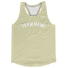 Custom Arched With White Text Running Racerback Singlet by Tribe Lacrosse