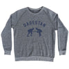 DAGESTAN Team Wrestling Adult Tri-Blend Sweatshirt by Tribe Lacrosse