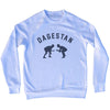 DAGESTAN Team Wrestling Adult Tri-Blend Sweatshirt by Tribe Lacrosse