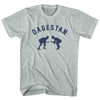 DAGESTAN Team Wrestling Adult Tri-Blend T-shirt by Tribe Lacrosse