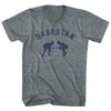 DAGESTAN Team Wrestling Adult Tri-Blend V-neck T-shirt by Tribe Lacrosse