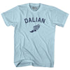 Dalian Running Track Winged Foot Adult Cotton T-shirt by Tribe Lacrosse