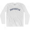 Damascus Vintage City Adult Cotton Long Sleeve T-shirt by Ultras