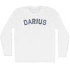 Darius Adult Cotton Long Sleeve T-shirt by Tribe Lacrosse
