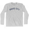 Davao Vintage City Adult Cotton Long Sleeve T-shirt by Ultras