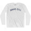 Davao Vintage City Adult Cotton Long Sleeve T-shirt by Ultras