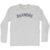 Deandre Adult Cotton Long Sleeve T-shirt by Tribe Lacrosse
