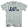 Deeply Closeted Adult Tri-Blend T-shirt by Tribe Lacrosse