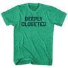 Deeply Closeted Adult Tri-Blend T-shirt by Tribe Lacrosse