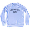 Definitely City Adult Tri-Blend Sweatshirt by Tribe Lacrosse