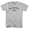 Definitely City Adult Cotton T-shirt by Tribe Lacrosse
