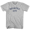 Definitely City Adult Cotton T-shirt by Tribe Lacrosse