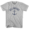 Delaware State Anchor Home Cotton Youth T-shirt by Ultras