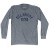 Delaware USA Adult Tri-Blend Long Sleeve T-shirt by Ultras