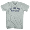 Delete And Move On Adult Tri-Blend T-shirt by Tribe Lacrosse