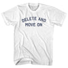 Delete And Move On Womens Cotton Junior Cut T-Shirt by Tribe Lacrosse