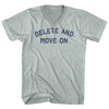 Delete And Move On Adult Tri-Blend V-neck T-shirt by Tribe Lacrosse