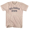 Delmarva State Adult Tri-Blend T-shirt by Tribe Lacrosse