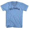 Delmarva Adult Tri-Blend V-neck T-shirt by Tribe Lacrosse