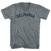 Delmarva Tri-Blend V-neck Womens Junior Cut T-shirt by Tribe Lacrosse