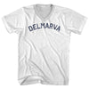 Delmarva Adult Cotton V-neck T-shirt by Tribe Lacrosse
