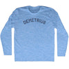 Demetrius Adult Tri-Blend Long Sleeve T-shirt by Tribe Lacrosse
