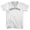 Demetrius Adult Cotton V-neck T-shirt by Tribe Lacrosse