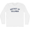 District of Columbia Adult Cotton Long Sleeve T-shirt by Tribe Lacrosse