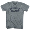 District of Columbia Womens Tri-Blend Junior Cut T-Shirt by Tribe Lacrosse