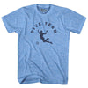 Dive Team Soccer Adult Tri-Blend T-Shirt by Tribe Lacrosse