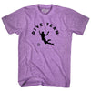 Dive Team Soccer Adult Tri-Blend T-Shirt by Tribe Lacrosse