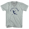 Dive Team Soccer Adult Tri-Blend V-Neck T-Shirt by Tribe Lacrosse