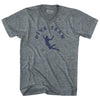 Dive Team Soccer Tri-Blend V-Neck Womens Junior Cut T-Shirt by Tribe Lacrosse
