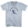 Dive Team Soccer Adult Tri-Blend V-neck T-shirt by Tribe Lacrosse