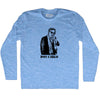 Don Carlo Ancelotti Italian Madrid Football Soccer Manager-Adult Tri-Blend Long Sleeve T-shirt by Tribe Lacrosse