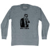 Don Carlo Ancelotti Italian Madrid Football Soccer Manager-Adult Tri-Blend Long Sleeve T-shirt by Tribe Lacrosse
