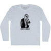 Don Carlo Ancelotti Italian Madrid Football Soccer Manager-Adult Tri-Blend Long Sleeve T-shirt by Tribe Lacrosse