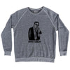 Don Carlo Ancelotti Italian Madrid Football Soccer Manager-Adult Tri-Blend Sweatshirt by Tribe Lacrosse