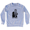 Don Carlo Ancelotti Italian Madrid Football Soccer Manager-Adult Tri-Blend Sweatshirt by Tribe Lacrosse