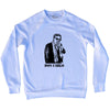 Don Carlo Ancelotti Italian Madrid Football Soccer Manager-Adult Tri-Blend Sweatshirt by Tribe Lacrosse
