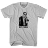Don Carlo Ancelotti Italian Madrid Football Soccer Manager-Adult Cotton T-shirt by Tribe Lacrosse