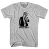 Don Carlo Ancelotti Italian Madrid Football Soccer Manager-Adult Cotton T-shirt by Tribe Lacrosse