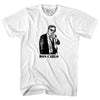 Don Carlo Ancelotti Italian Madrid Football Soccer Manager-Adult Cotton T-shirt by Tribe Lacrosse