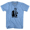 Don Carlo Ancelotti Italian Madrid Football Soccer Manager-Adult Tri-Blend V-neck T-shirt by Tribe Lacrosse